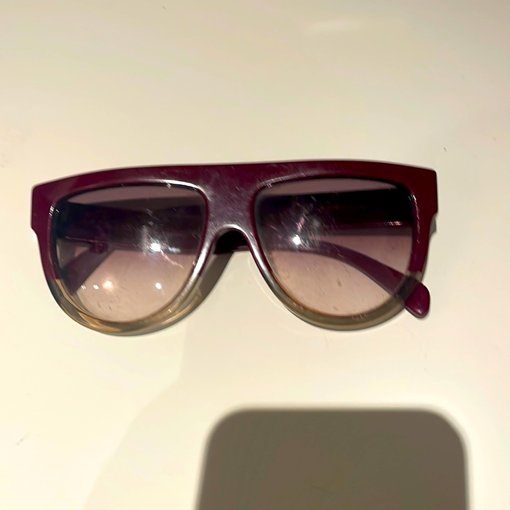 Celine sunglasses with marks